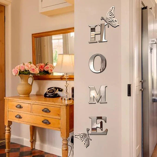 Home Acrylic Mirror Wall Decor