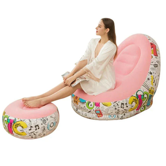 Portable Inflatable Air Sofa – Lightweight Travel & Outdoor Lounge