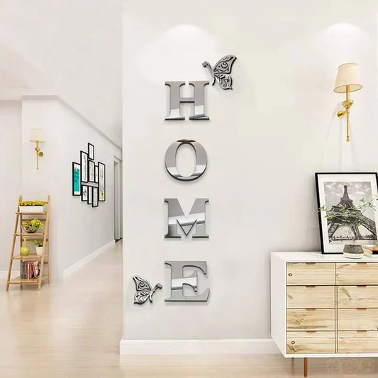 Home Acrylic Mirror Wall Decor