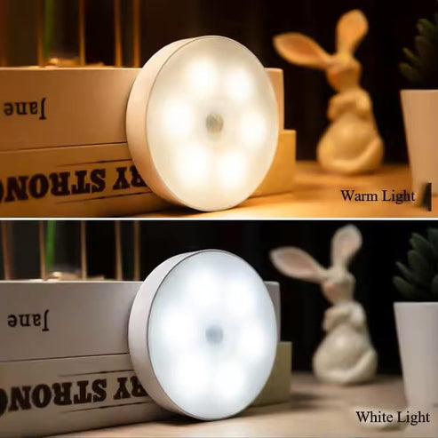 Smart Motion Sensor Night Light Auto On/Off LED Lamp for Home